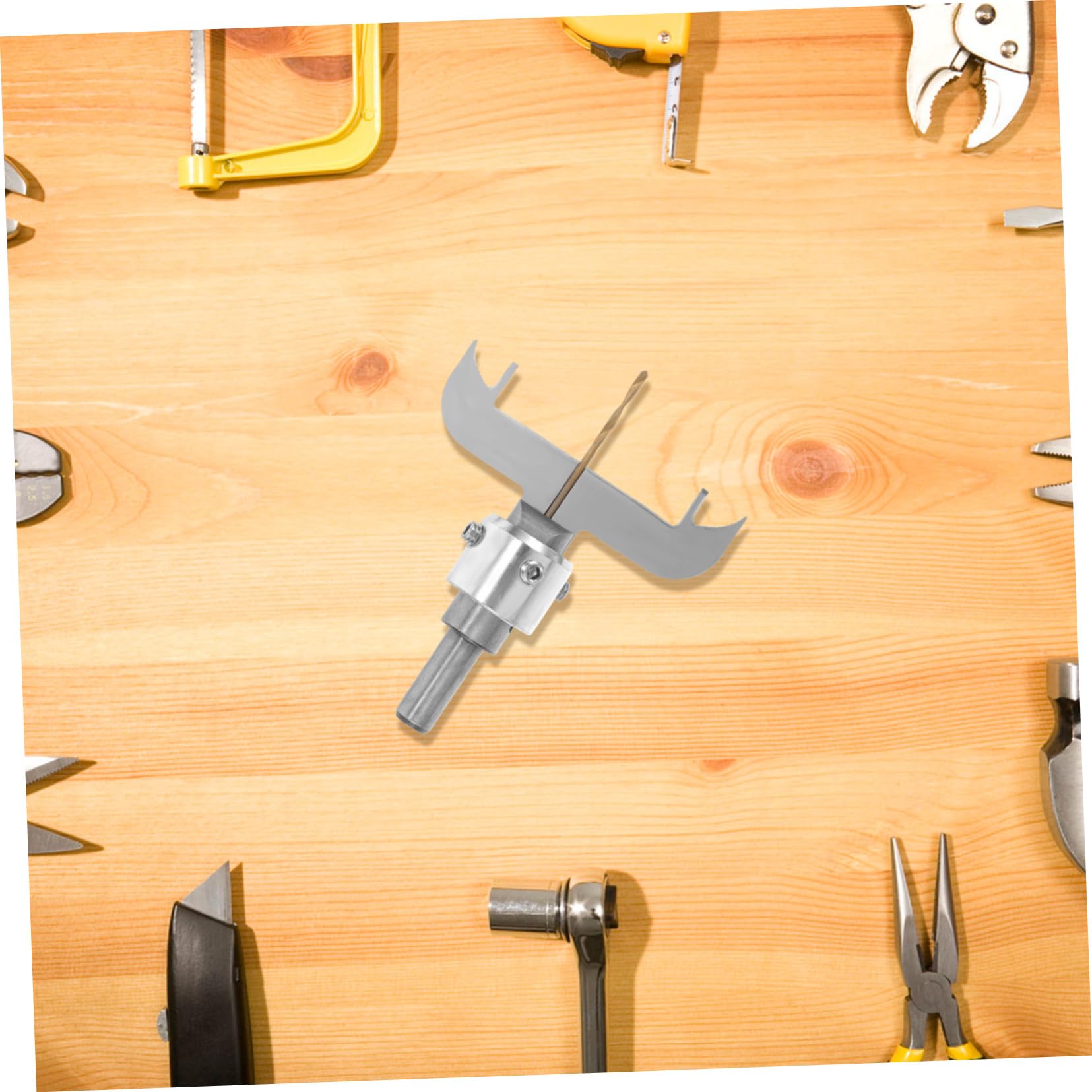 Kit Punte Coniche per Legno Hss Argento, per Foratura Precisa