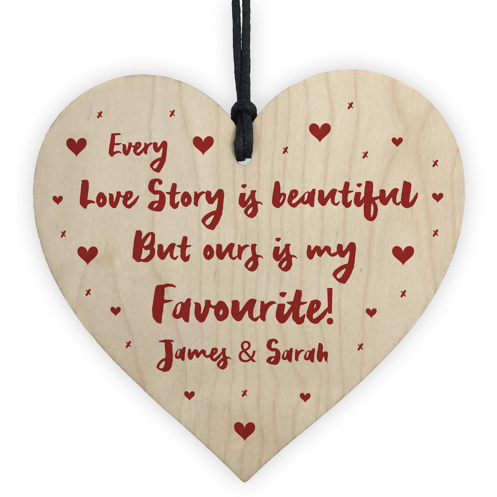 RED OCEAN Personalised Novelty Anniversary Birthday Christmas For Boyfriend Girlfriend Husband Wife