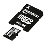 Transcend 16 GB Class 4 microSDHC Flash Memory Card TS16GUSDHC4