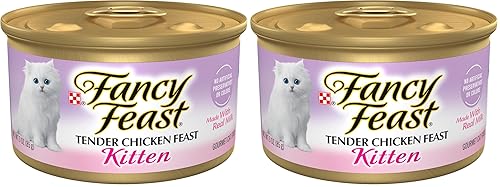 Fancy Feast Purina Kitten Tender Chicken Feast Wet Kitten Food