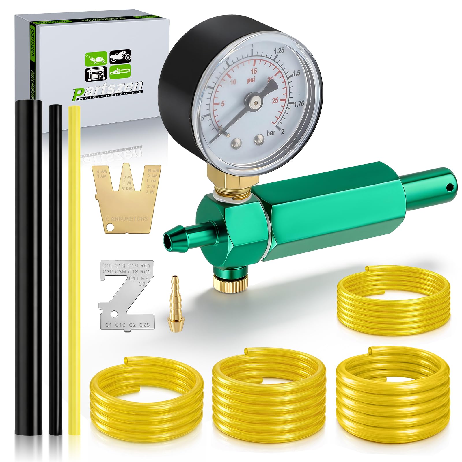 Carburetor Leak Detector for Walbro 57-21-1 Tillotson 243-504 Replaces ZAMA ZPG-2 with Metering Lever Adjustment Tools Replaces for Walbro & Zama ZT-1 500-13
