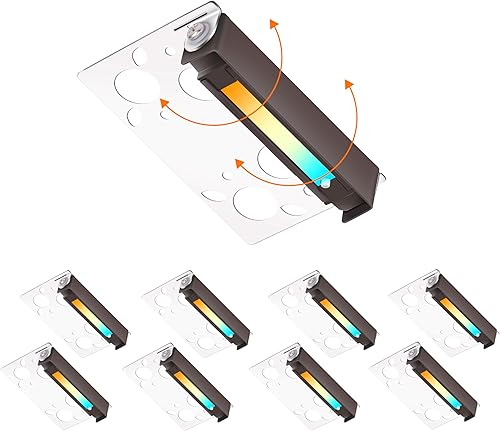 Miniatura 9 de CLOUDY BAY Paquete de 6 7 pulgadas, 12V-15 VACCC, luz de pavimentadora de bajo voltaje, luces de pared de contención al aire libre, IP65