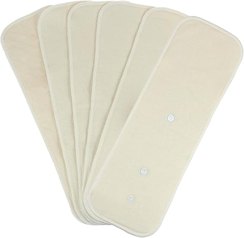 Mama Koala Forros de pañales naturales desechables para pañales de tela, 200 hojas (paquete de 2)