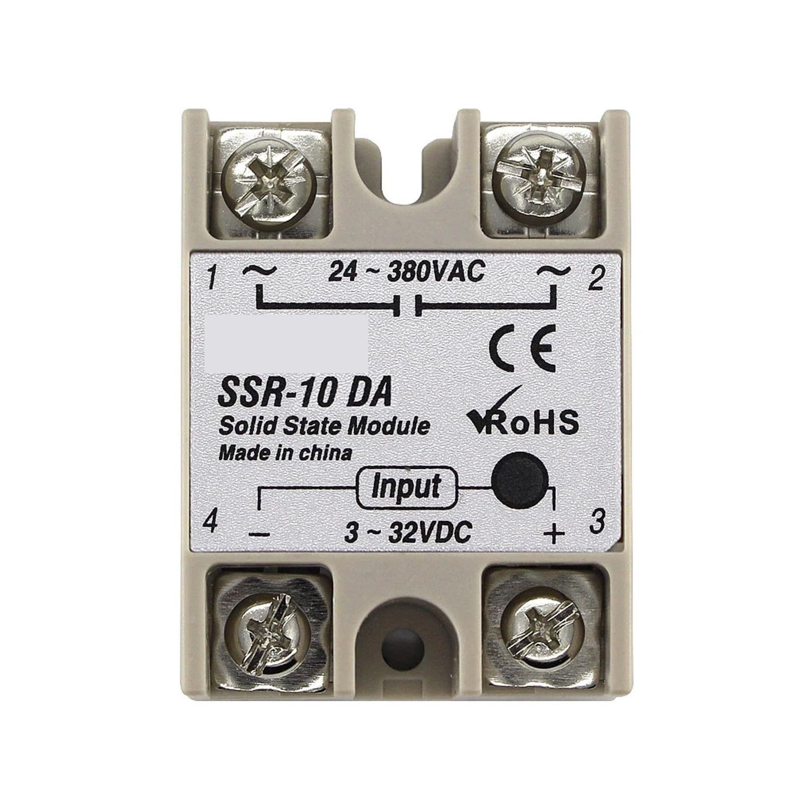 Relais Statique SSR-25DA 25A à commutation silencieuse et rapide