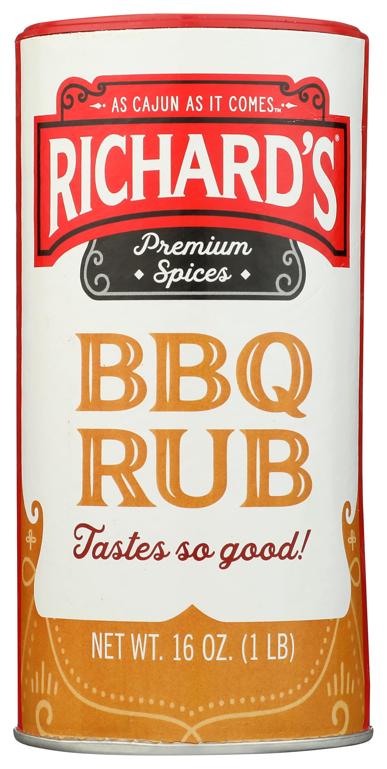 Richard's Cajun Country BBQ Rub - 16 Ounces