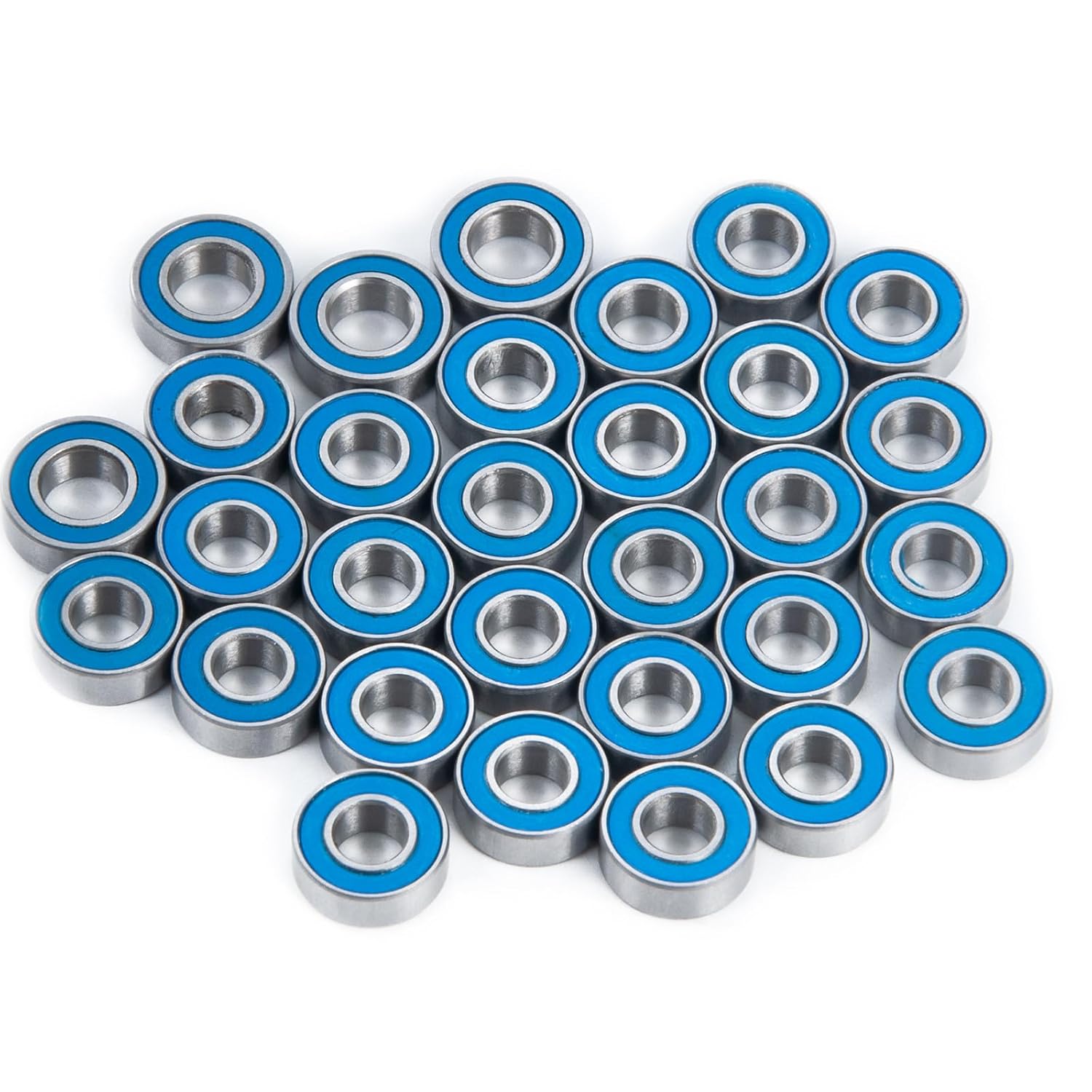 30 Pcs RC Complete Bearing Set for Tamiya 1/14 Semi - Grand, Freight, Globe Liner, R620, King Hauler Crawler Car Spare Parts