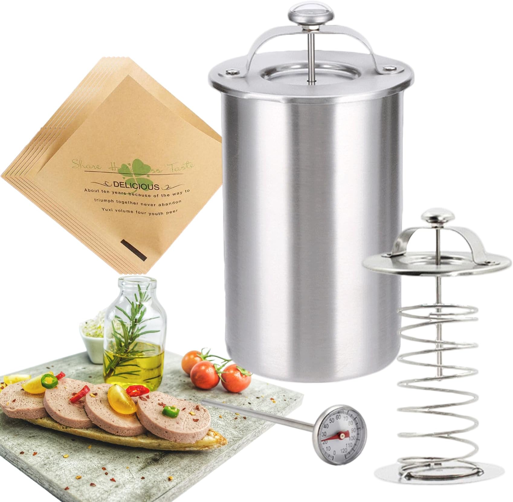 Amazon.com: QiStars Ham Maker for Making Healthy Homemade Deli Meats ...