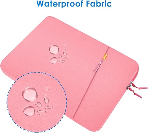 Vista 31 de JETech Funda para laptop para MacBook Pro de 16 pulgadas (M4, M3, M2, M1, 2019-2024), funda impermeable con bolsillo, compatible con portátiles