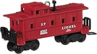 Vista 2 de Hallmark Keepsake Adorno de Navidad 2022, Lionel 6357 Caboose, adorno de tren de metal