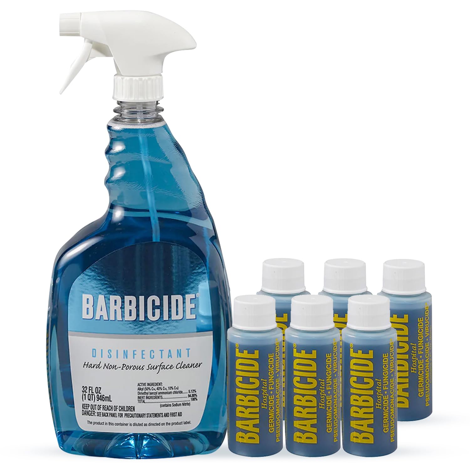 BARBICIDE Disinfectant Spray, 2 oz (Pack of 6)
