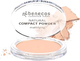 Benecos Compact Powder, Porcelain, 9 g 2-Porcelain 9 g (pack of 1)