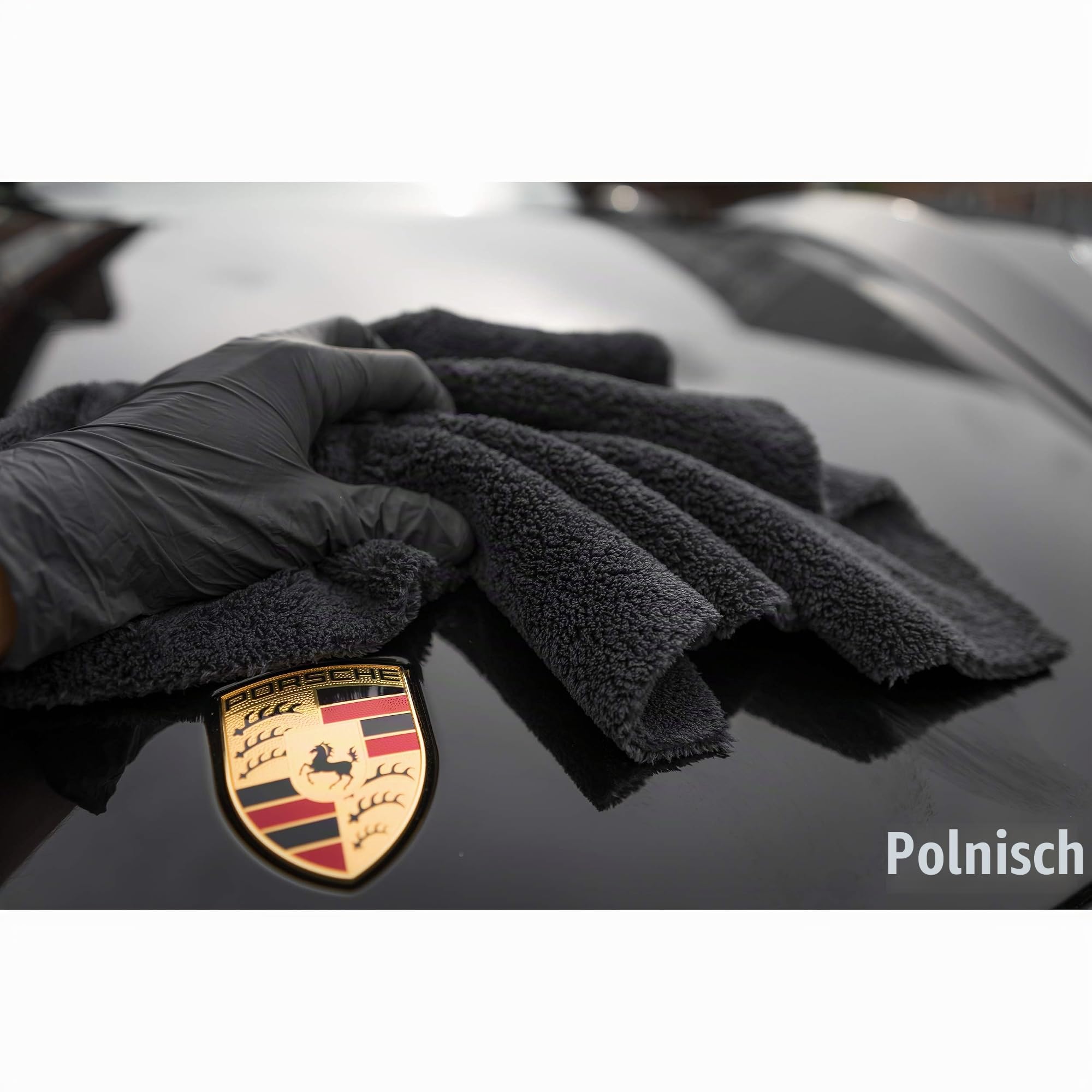 detailmate Soft99 Wachs- und Glanzverstärker Set: Soft 99 New Fusso Coat 12 Months Wax Dark, FussoCoat Speed & Barrier Quick Detailer, Applikator Schwamm, Poliertuch, kurzfloriges Mikrofasertuch