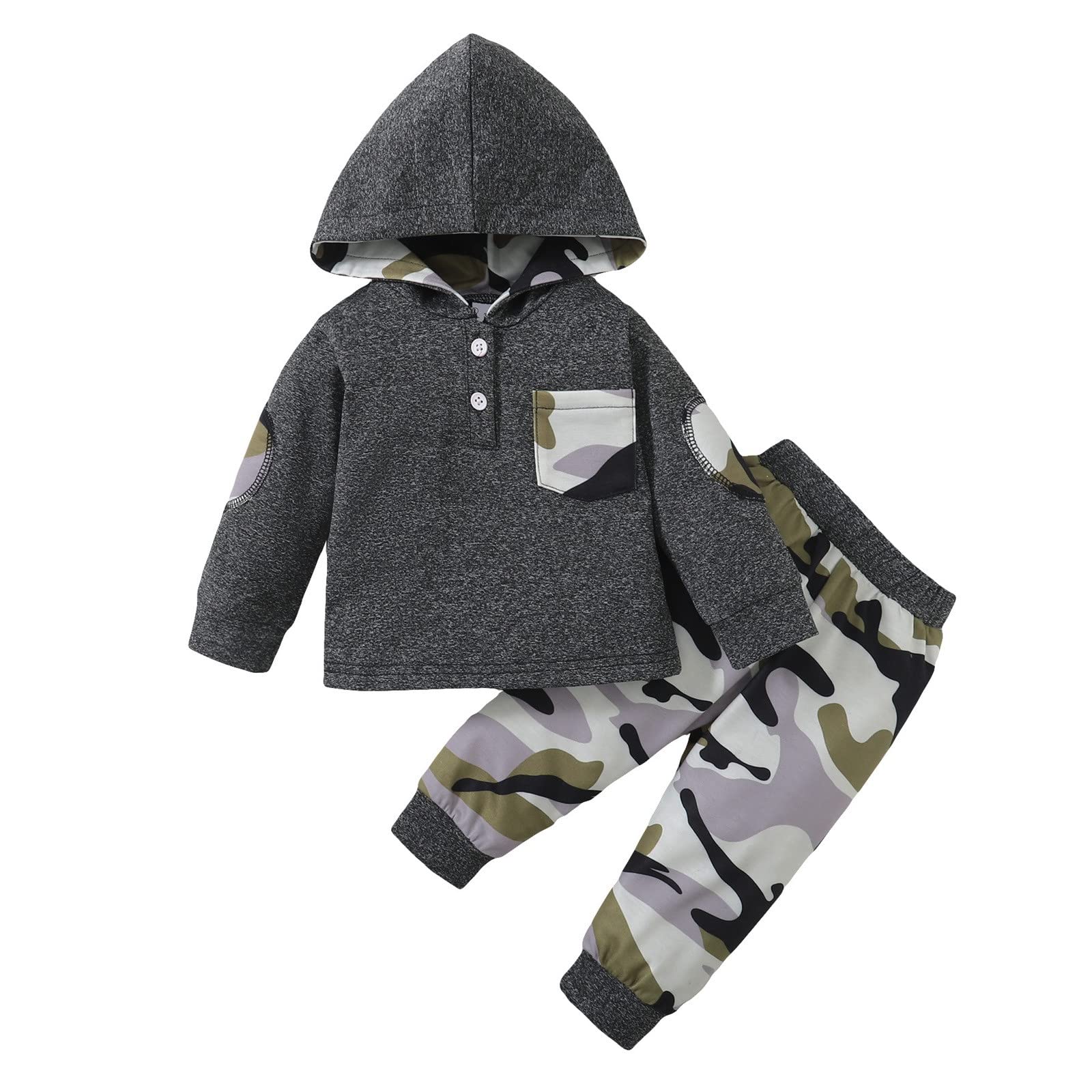Conjunto Infantil Menino Inverno - Macacão E Calça Xadrez, 12-18 Meses