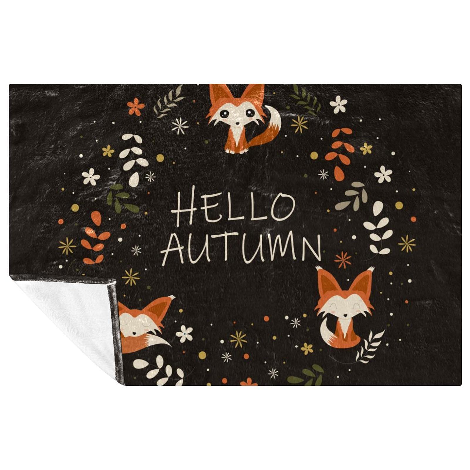 Couverture chaude Hello Autumn : la solution anti-froid pour vos soirées fraîches