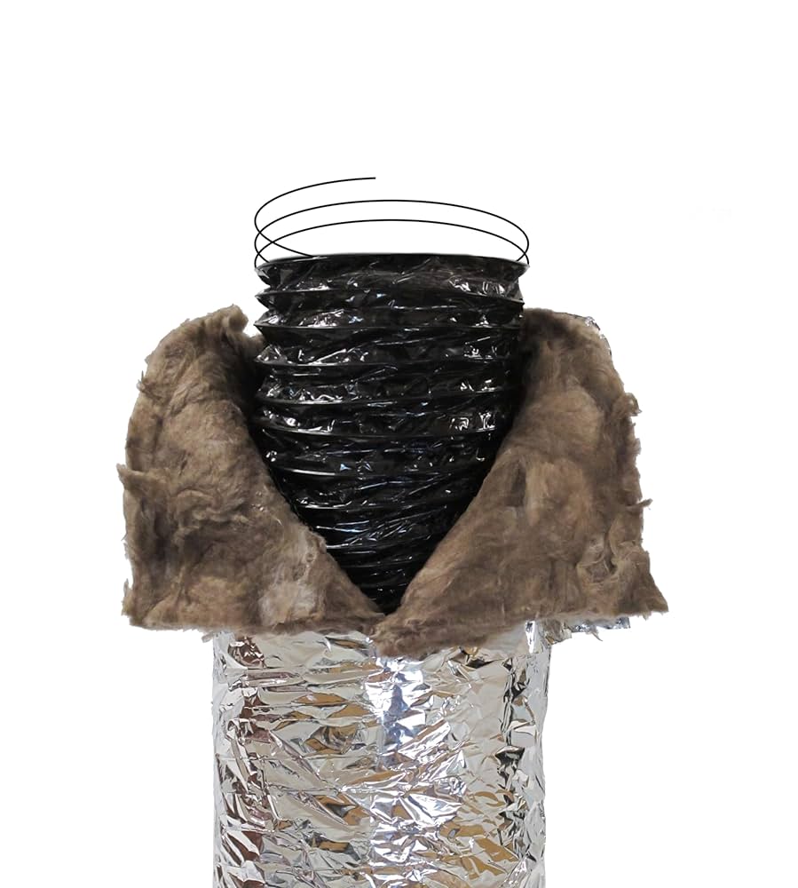 I S O A F S - 2 0 0保温付きフレキシブルらくダクト 200g Amazon.co.jp: オリエント商事 保温付きフレキシブルダクト らく