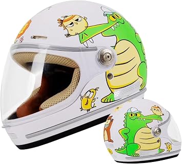 Kids Boys Girls Full Face DOT Approved Motorcycle Helmet,Toddler Four Seasons Street Electric Scooter Four Wheeler Dirt-Bike Go-Kart Moped Bicycle ATV Helmet for 2-14 Years Old