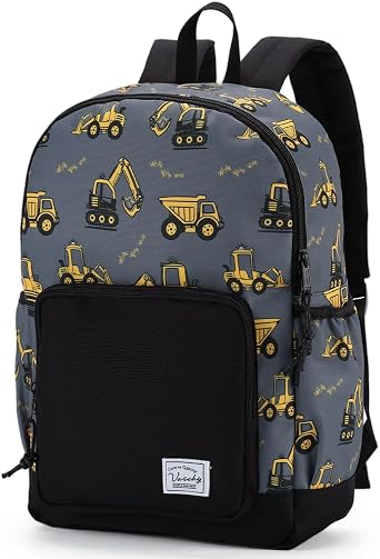 VASCHY Kids backpacks, Cute Lightweight Water Resistant Preschool Backpack for Boys and Girls Chest Strap | Cute