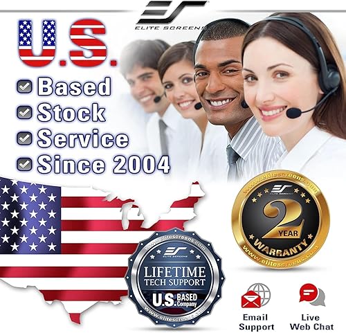 Miniatura 8 de Elite Screens Pantalla de proyección de proyector Kit de tiras de luces LED cuerda multicolor con control remoto (para 92 pulgadas de alto (16:9)