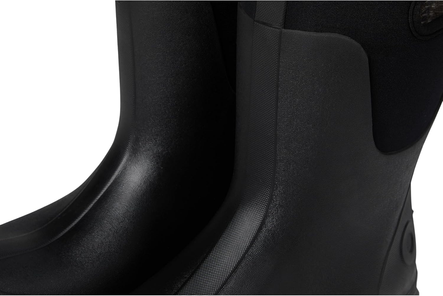 BOGS Women's Classic Seamless Mid Rain Boot, Black, 6 - Image 6