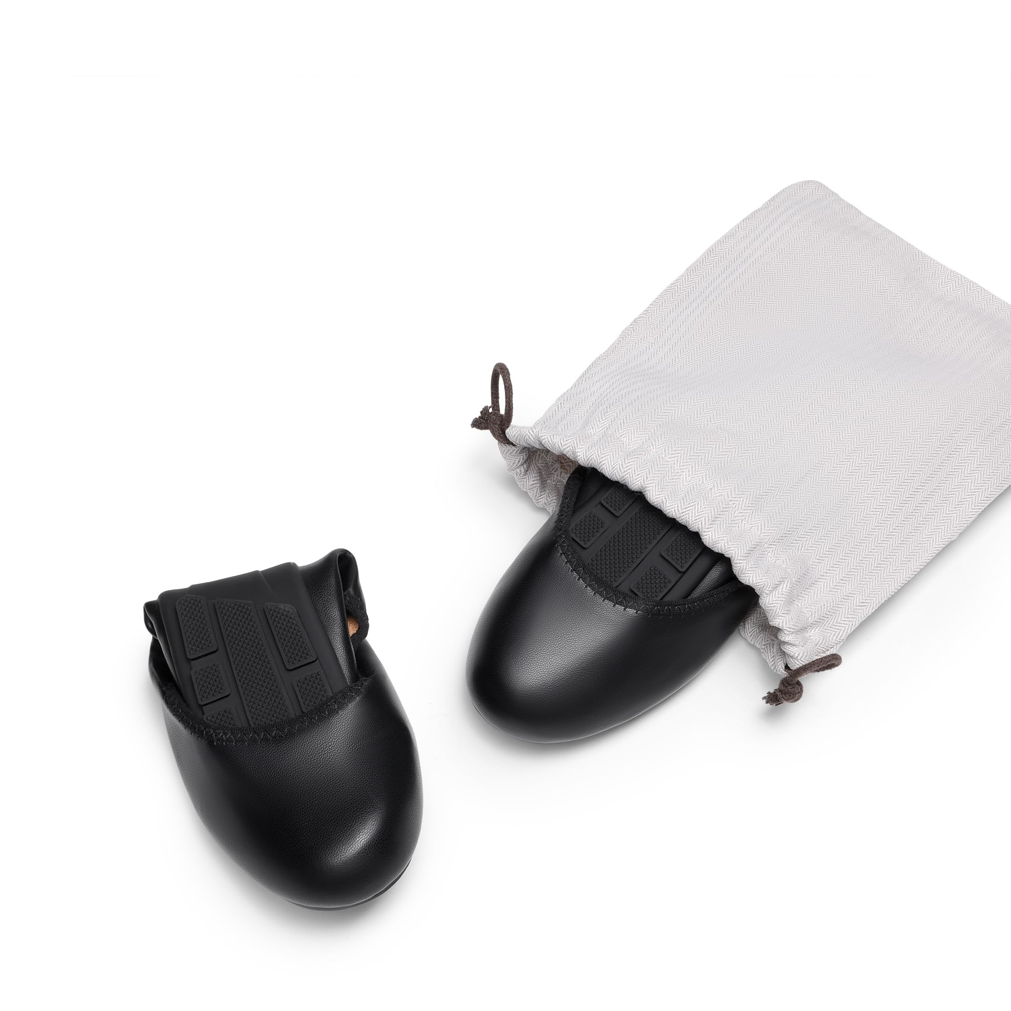 DREAM PAIRS Damen Ballerinas Faltbar Runde Zehen Elegante Bequeme Slipper Schuhe für Partys Büro den Alltag