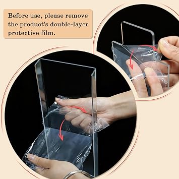 Clear Acrylic Cake Shaping Pan with Lid for Tiramisu Cheesecake, Rectangular Dessert Baking Mold, Home Baker Use Daily Dessert Mold Mousse Form Pastry Shaper Baking Tray Chilled Sweets Kitchen Baker