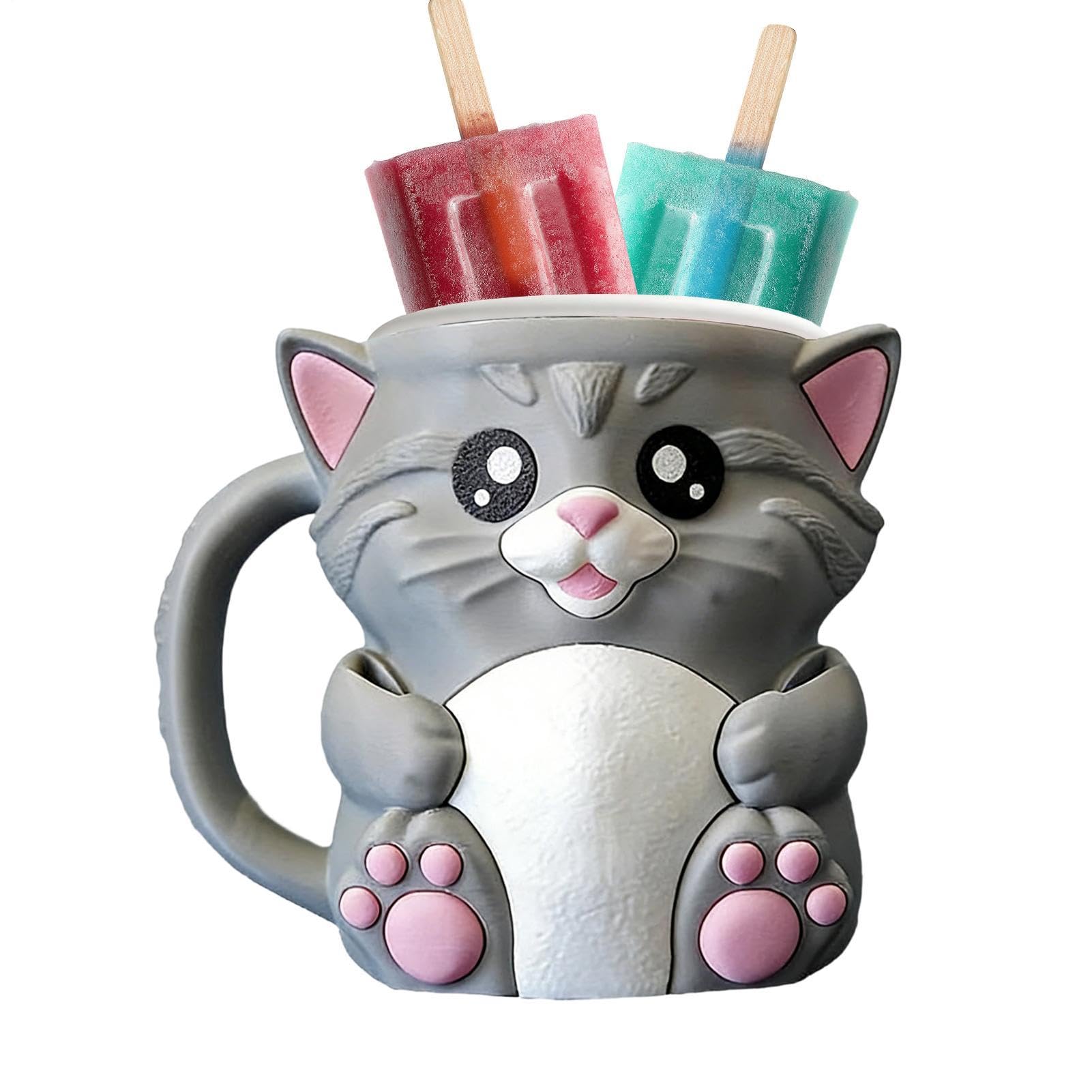 Porte-pot de glace anti-renversement avec poignée pour fête et boissons