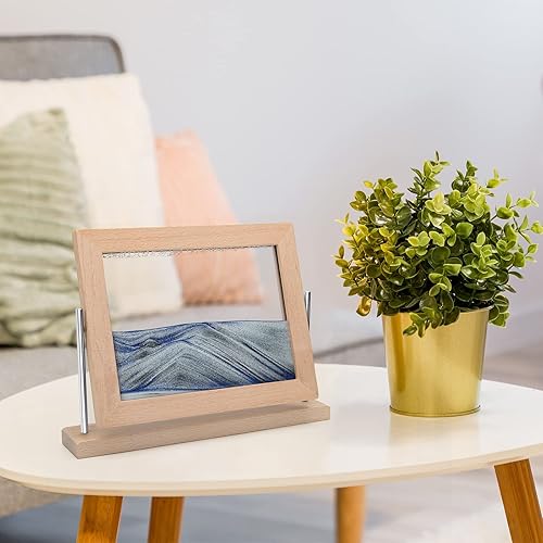 Miniatura 5 de Coitak Imagen de arte de arena móvil, imagen dinámica de arena, arte de arena móvil de escritorio para decoración del hogar y oficina