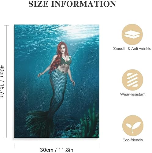 Miniatura 2 de Póster de sirenas sexy para pared, arte de pared vintage de mito, arte de pared para dormitorio (36) impresiones artísticas en lienzo para