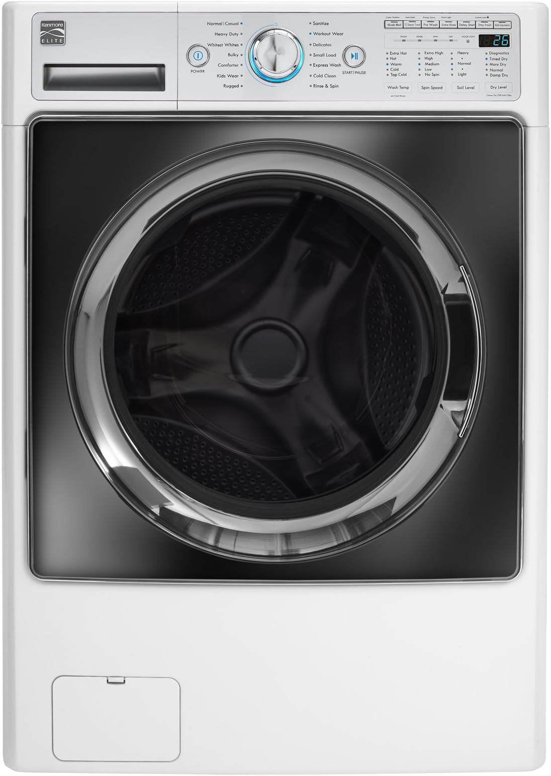 Kenmore Elite 41002 4.5 cu. ft. Front Load Combination Washer/Dryer in White, includes delivery and hookup