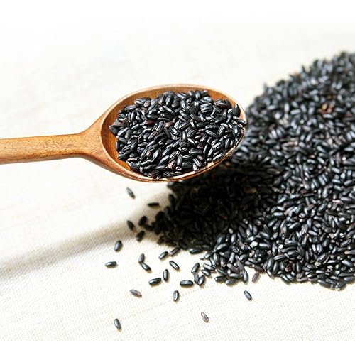 Miniatura 3 de ROM AMERICA Arroz prohibido de arroz negro para cocina asiática  Arroz púrpura coreano de grano medio  Superalimento saludable, lleno de nutrientes