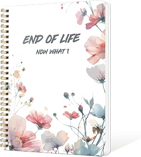 End of Life Planner - Final Arrangements When I Die Book Planner Organizer Notebook for Beneficiary Info, Last Wishes,Death Organizer
