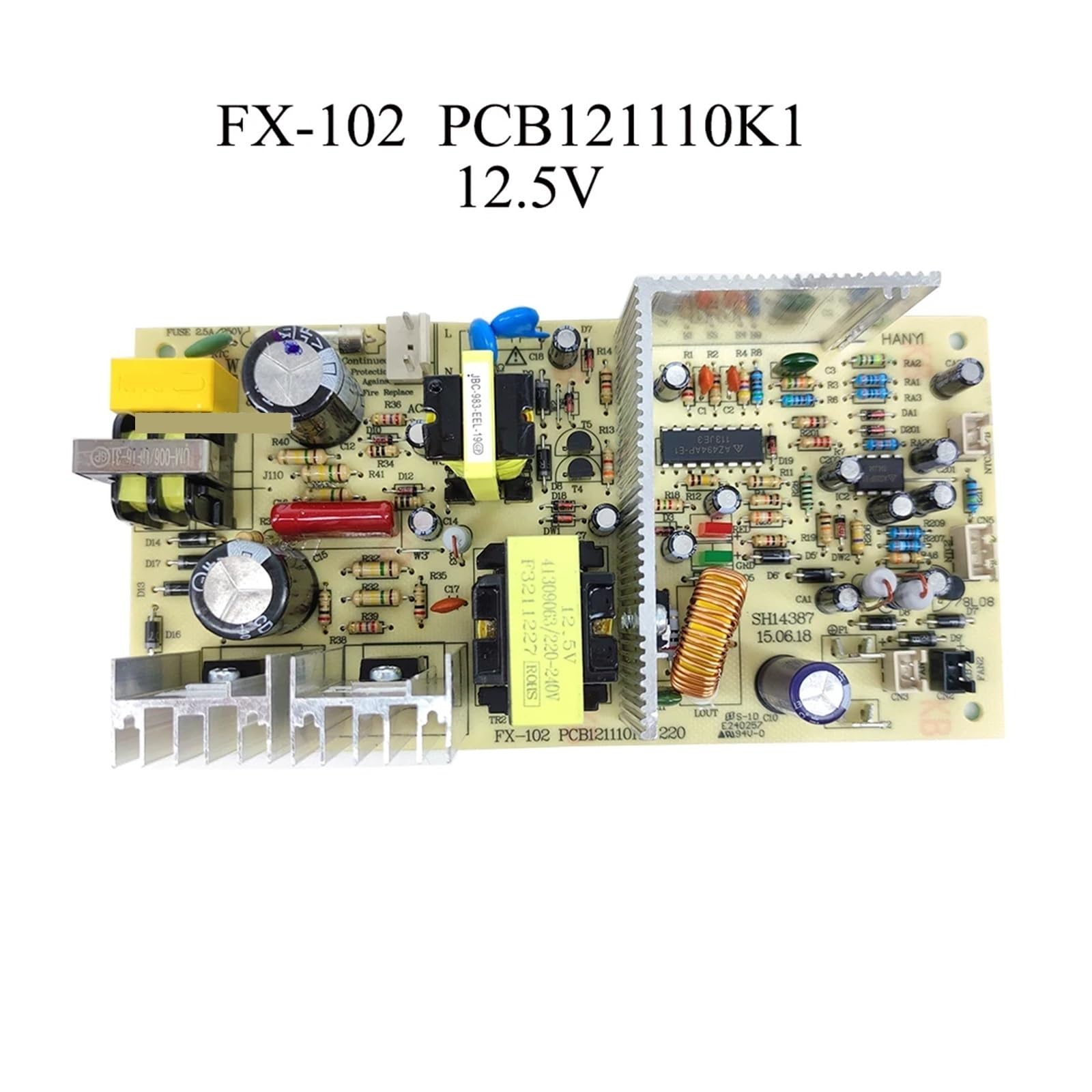 Enfriador De Vino Tablero Principal Pieza De Repuesto Suministro FX-101 FX-102 PCB121110K1 Colección Accesorios for Refrigerador Piezas Electrónicas | FX-102 12.5V 220V
