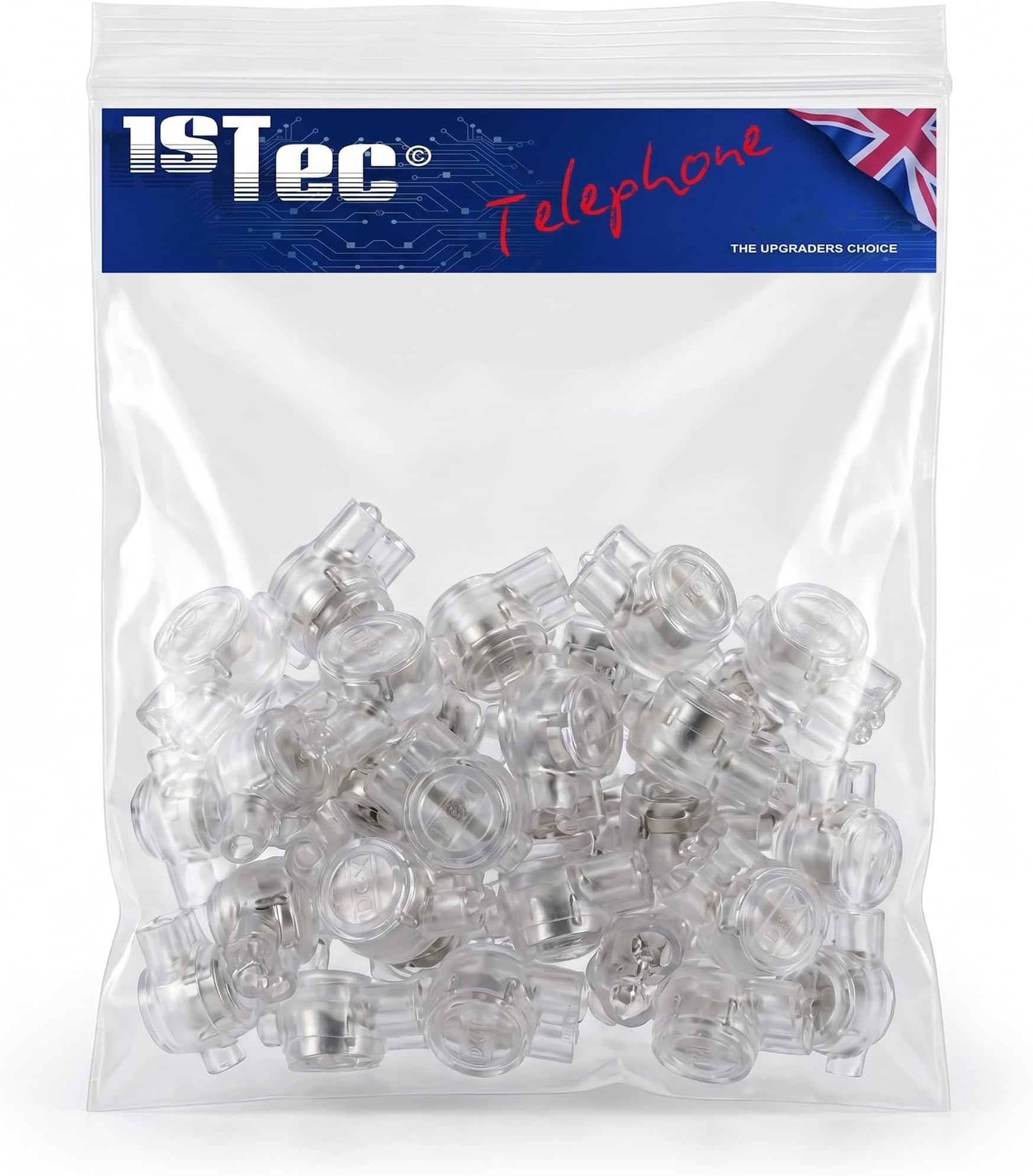 25 x Genuine BT 2 Wire 8A External Internal Waterproof Gel Filled Crimp Connectors for Joining Solid Core Telephone or Alarm Cable Connecting Block Repairs Splice or Join Phone Wires 25 Pack