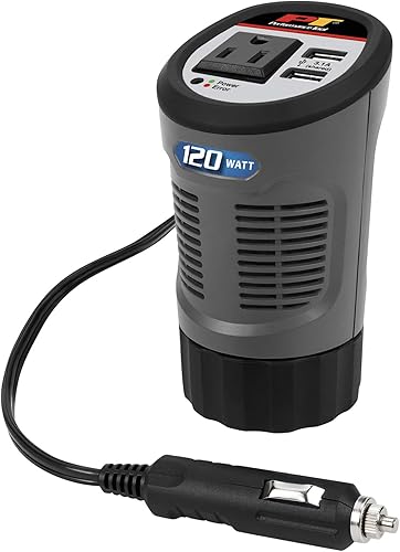 Performance Tool W16650 - Inversor de potencia de taza de 120 vatios