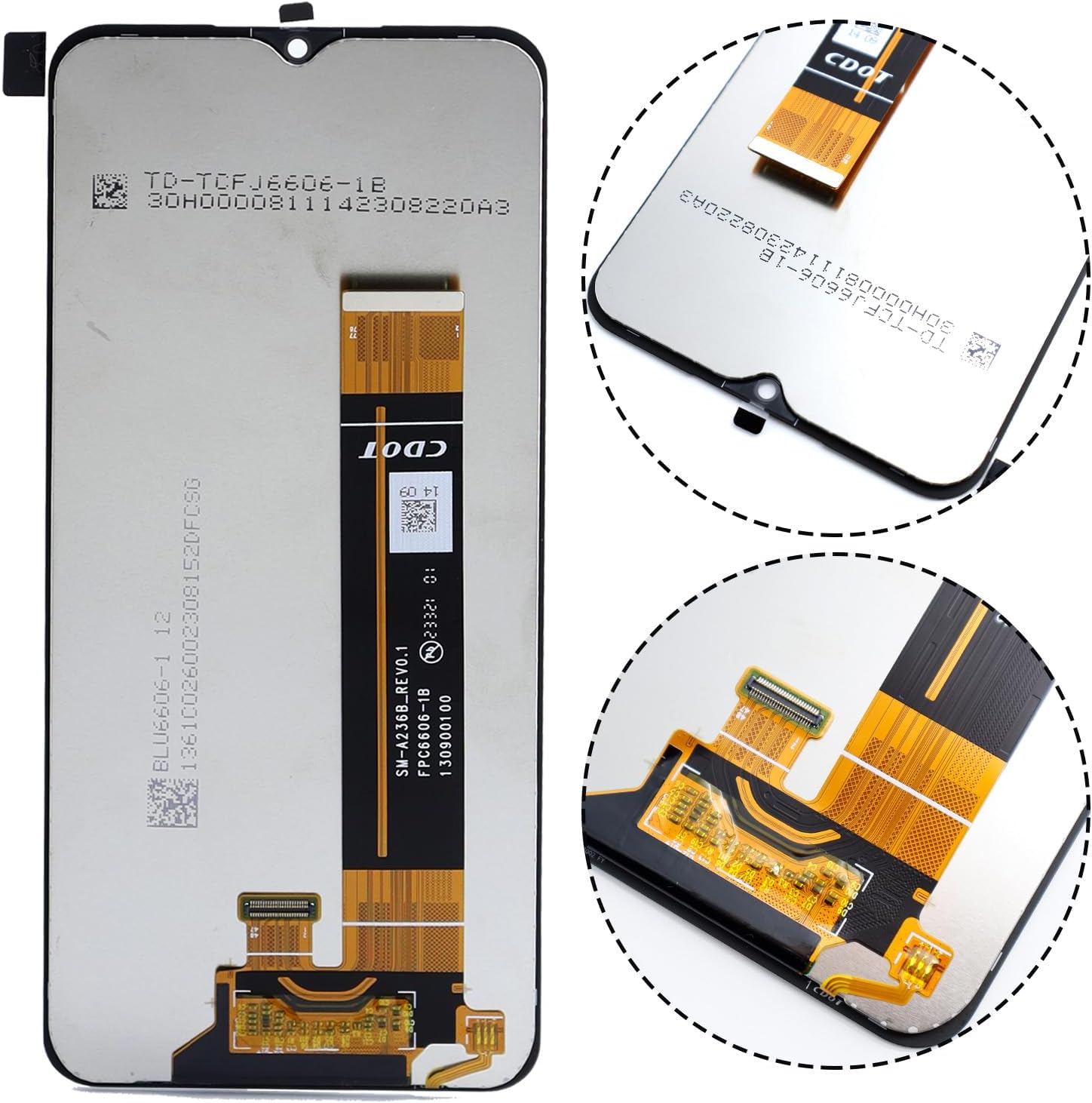 for Samsung Galaxy A23 5G UW SM-A236V A236V LCD Screen Display Touch Panel Digitizer Assembly Replacement 6.6”