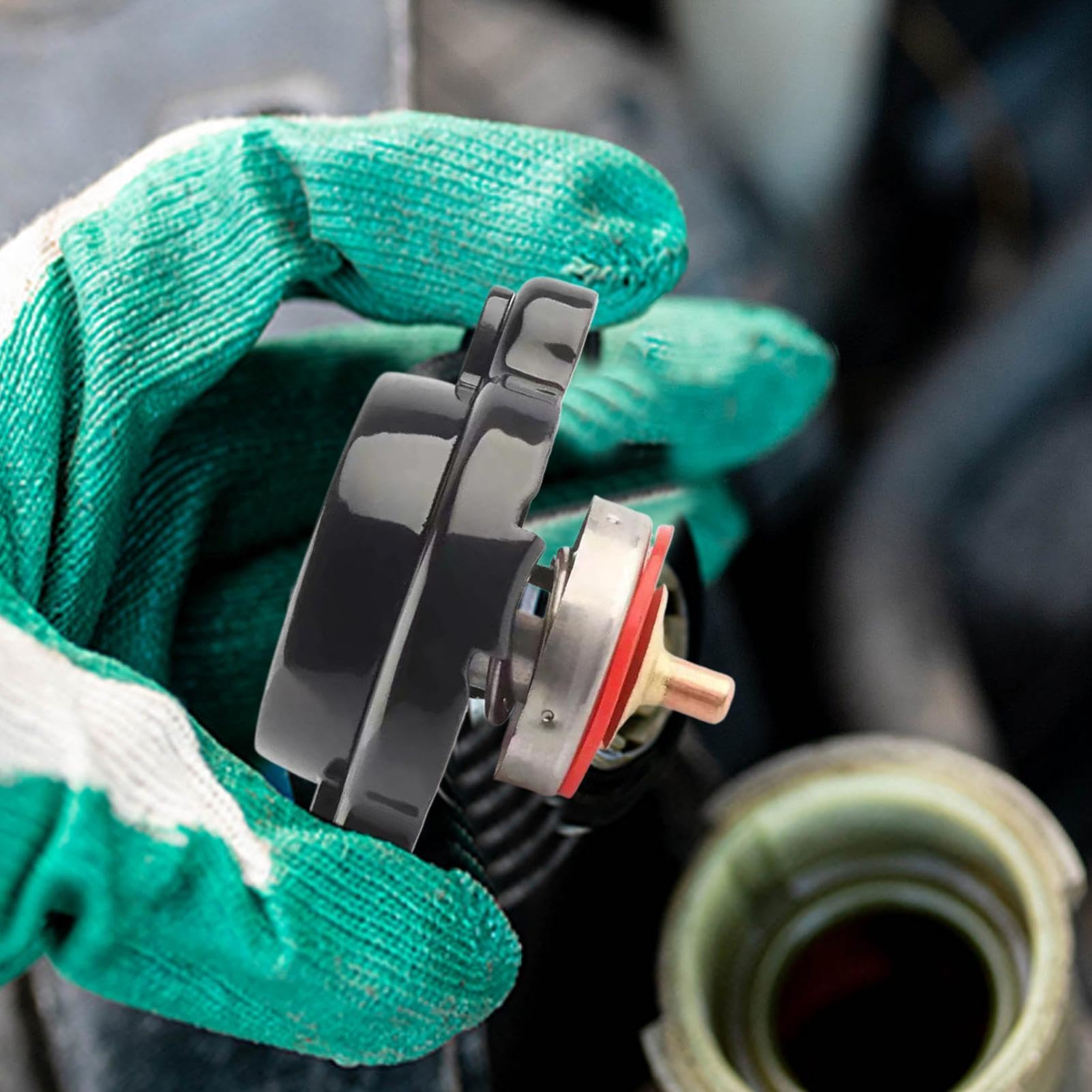 Tappo Radiatore Moto - 1.1 Bar | Universale Per Suzuki E Altri Modelli | Materiale ABS E Metallico - Foto 8