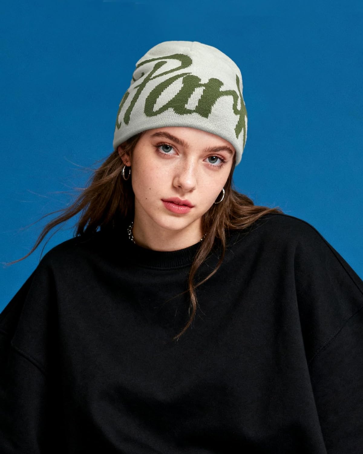 Clakllie Y2k Beanies for Women Men Cool Knitted Hats Graphic Beanie for Skiing Hip Hop Skullcap - Image 2