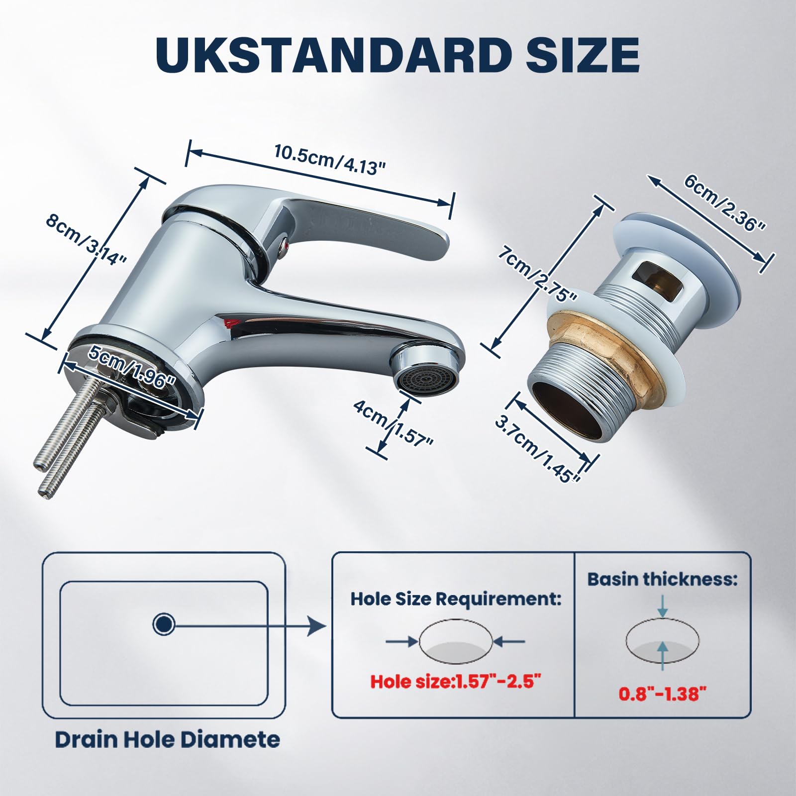 TVTIUO Waterfall Bathroom Sink Faucet, Single Handle, Brushed Nickel Waterfall Bathroom Sink Faucet Single Handle With Cover Drain