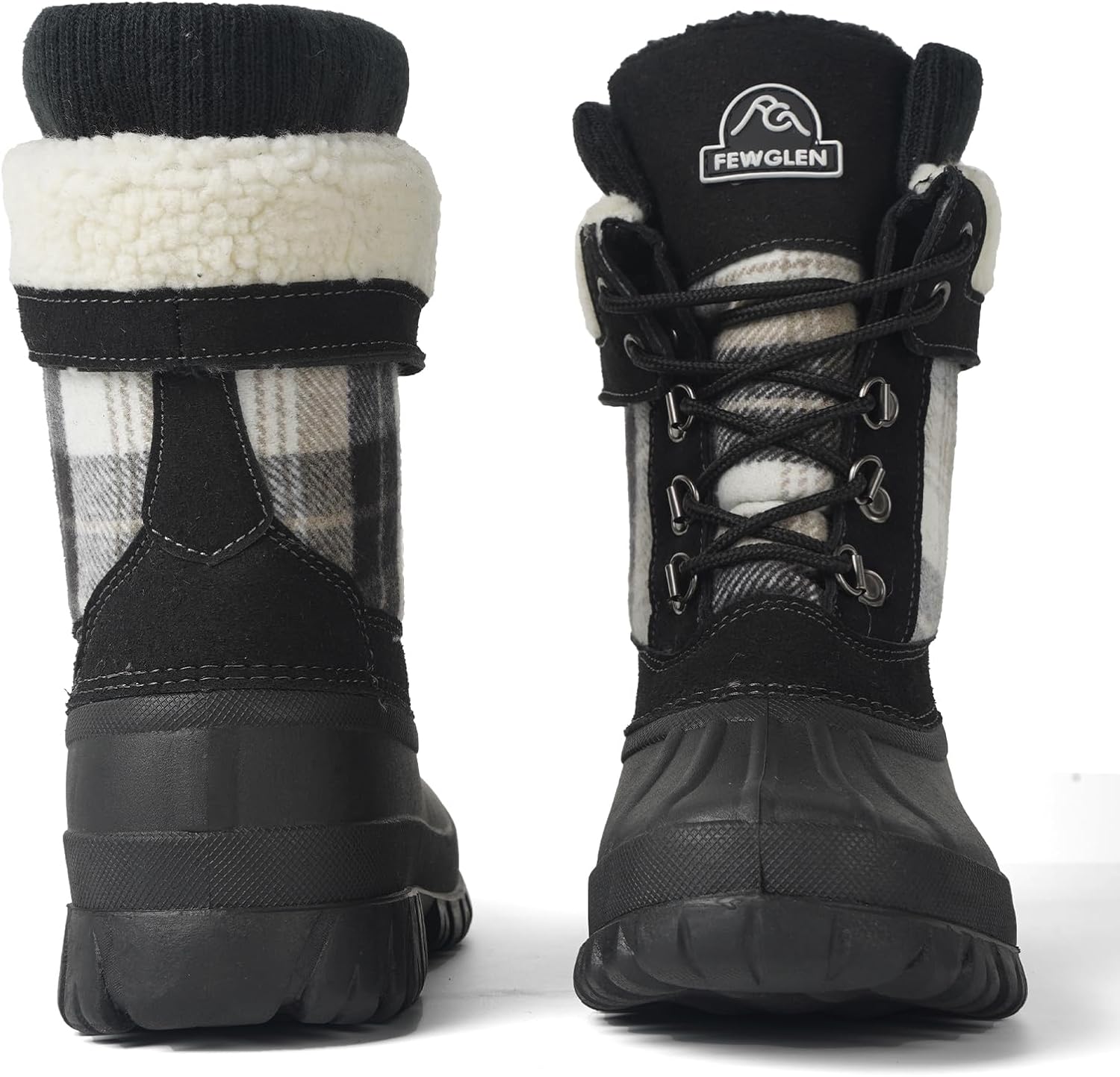 Womens Winter Snow Boots Waterproof Insulated Shell Duck Boots For Women Warm Boots Cold Weather