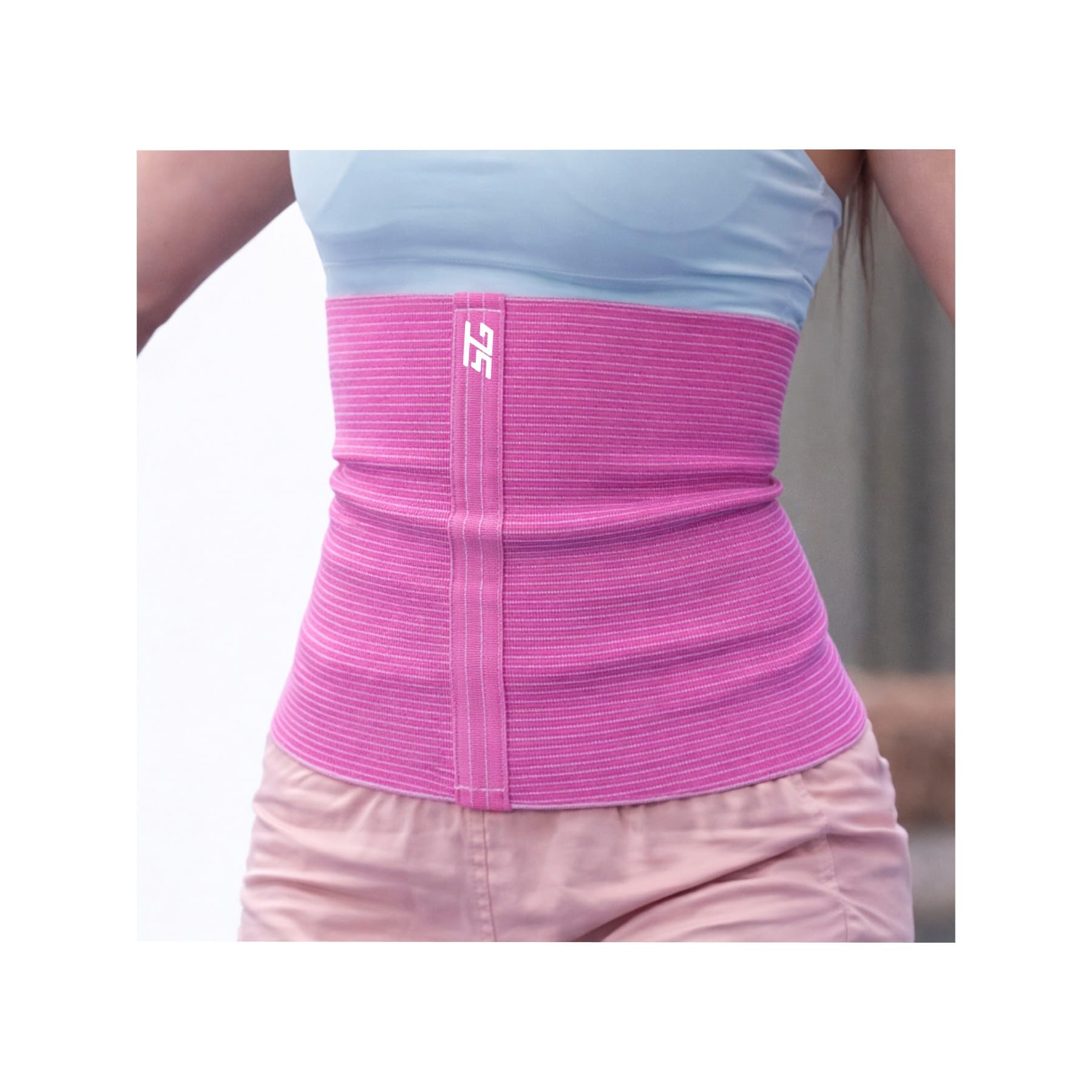 SG TRAINING FIT #1 Sport Pro Wool Cotton Warming Belt Relieves Back Pain Supports Lumbar and Muscles Optimal Compression for Men and Women. (0, Pink)
