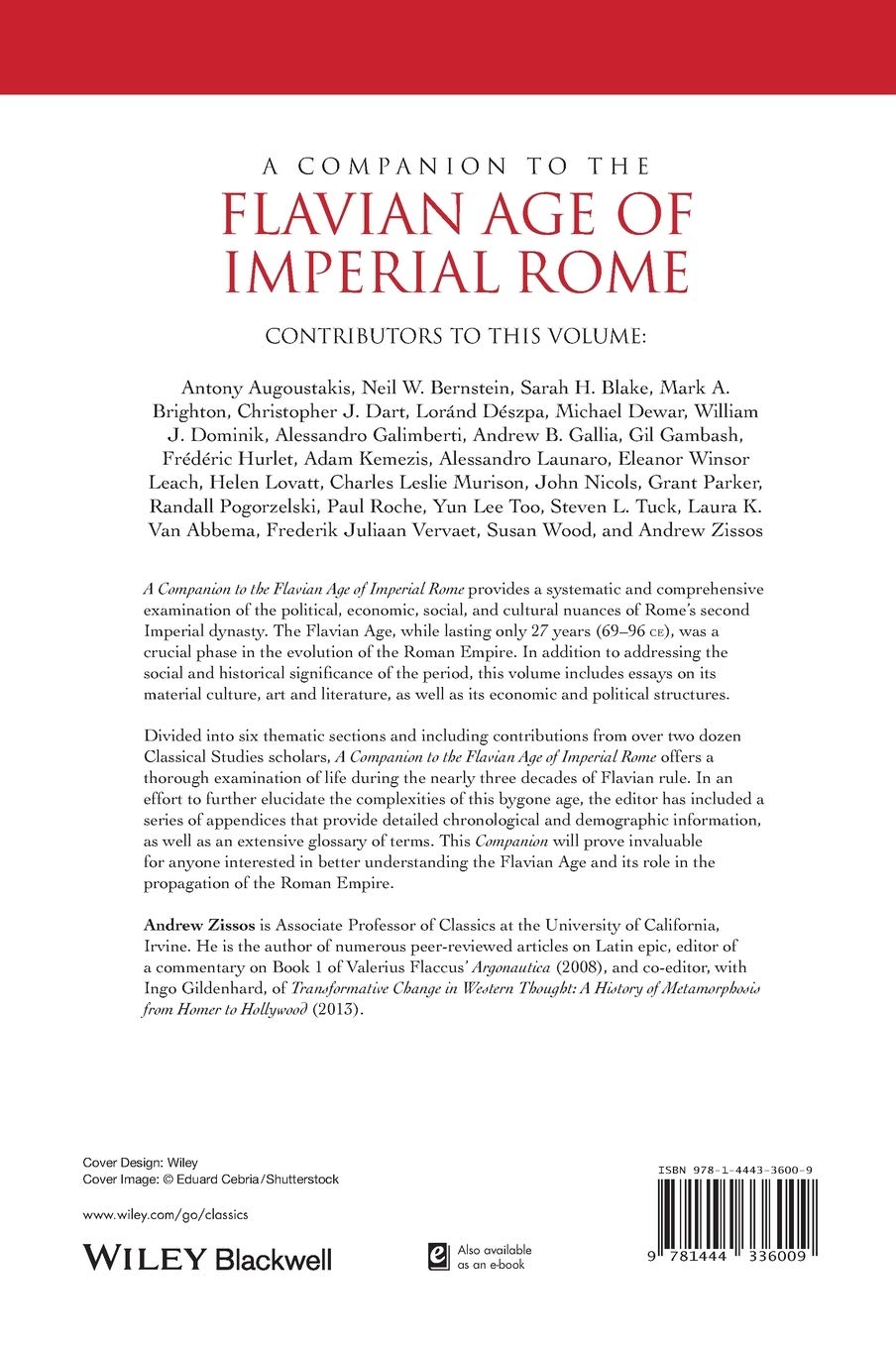 A Companion to the Flavian Age of Imperial Rome