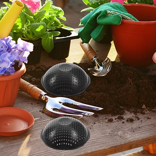 Miniatura 5 de Angoily Accesorio para maceta, 50 unidades, espaciador, malla de plástico, red inferior de maceta