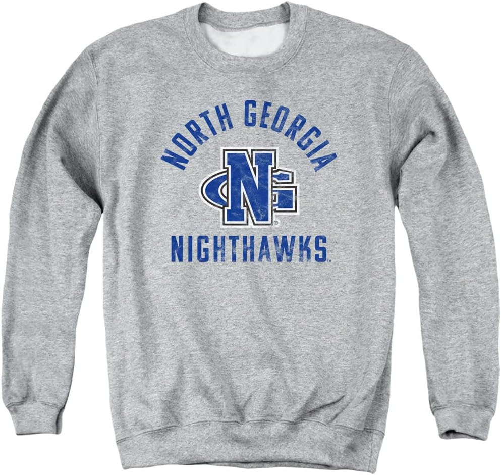 LOGOVISION University of North Georgia Official Ung Nighthawks Logo Unisex Adult Crewneck Sweatshirt
