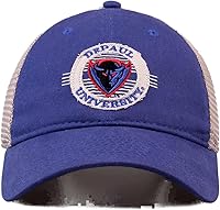 Vista 13 de The Game NCAA Snapback - Parche de malla - Comodidad clásica - Tamaño ajustable - Deja que todos sepan a qué equipo apoyas