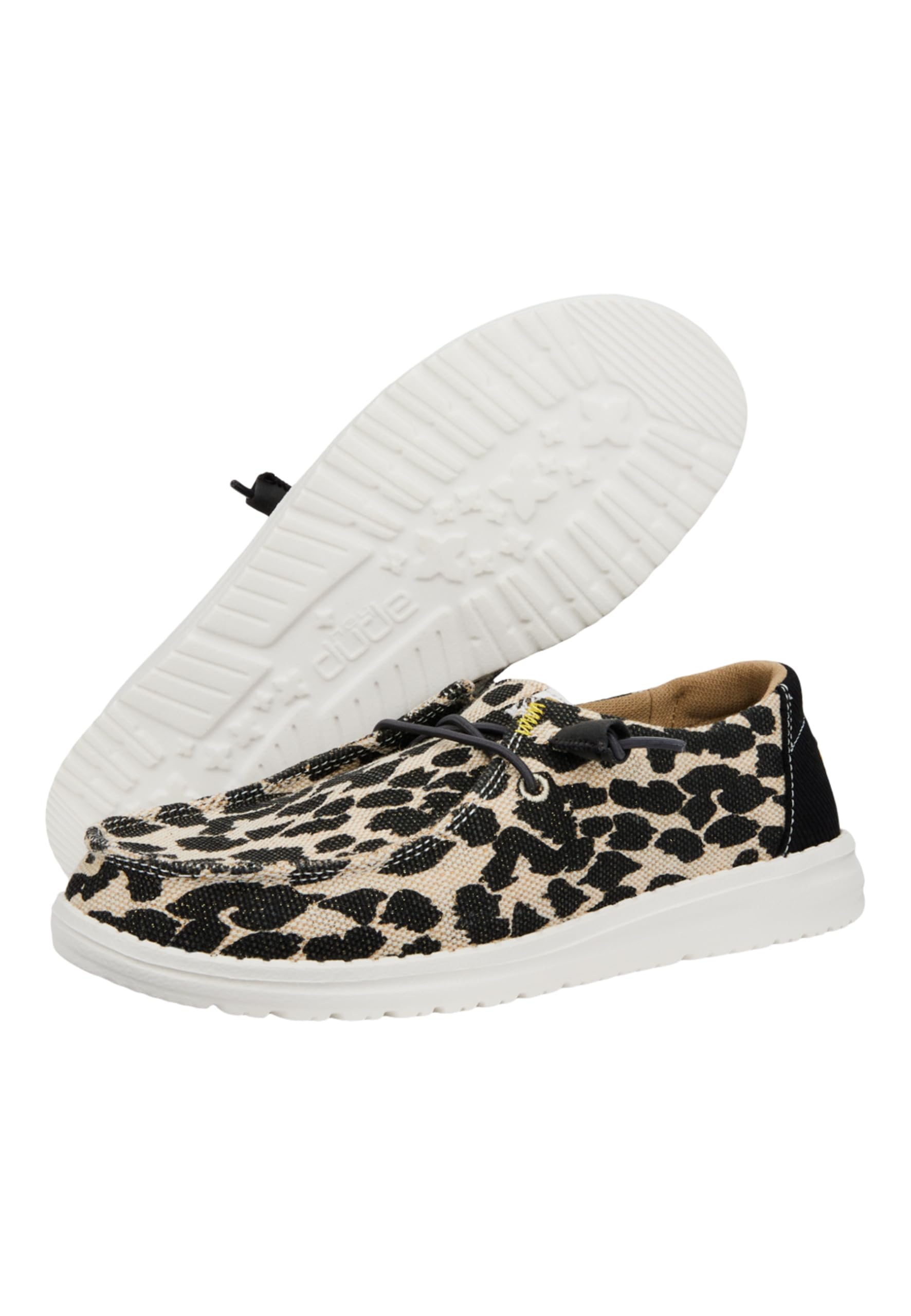Hey Dude - Wendy Leopard Damen - Slip-on Flache Schuhe - Mokassin-Stil