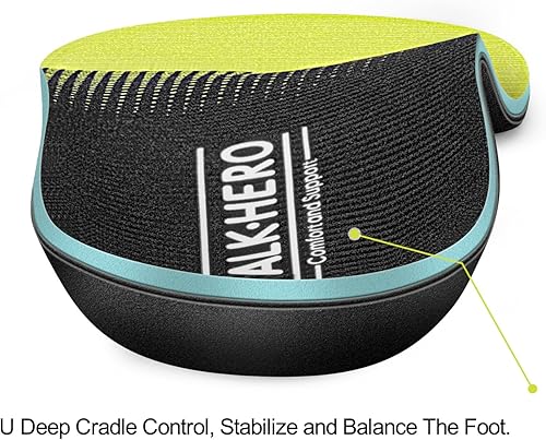 Miniatura 5 de Plantillas para fascitis plantar, soportes para el arco, plantillas ortopédicas, alivian pies planos, arco alto, dolor de pies, para hombre