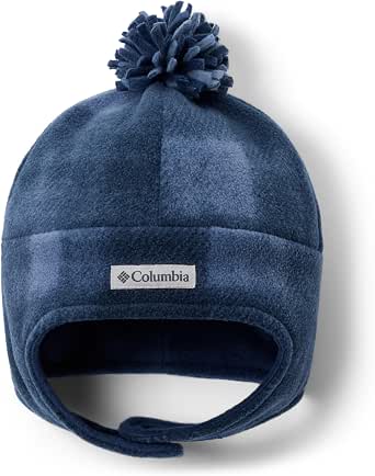 Columbia Youth Frosty Trail II Berretto Invernale Con Paraorecchie E Pompon – Per Bambine E Ragazze, Morbido Pile