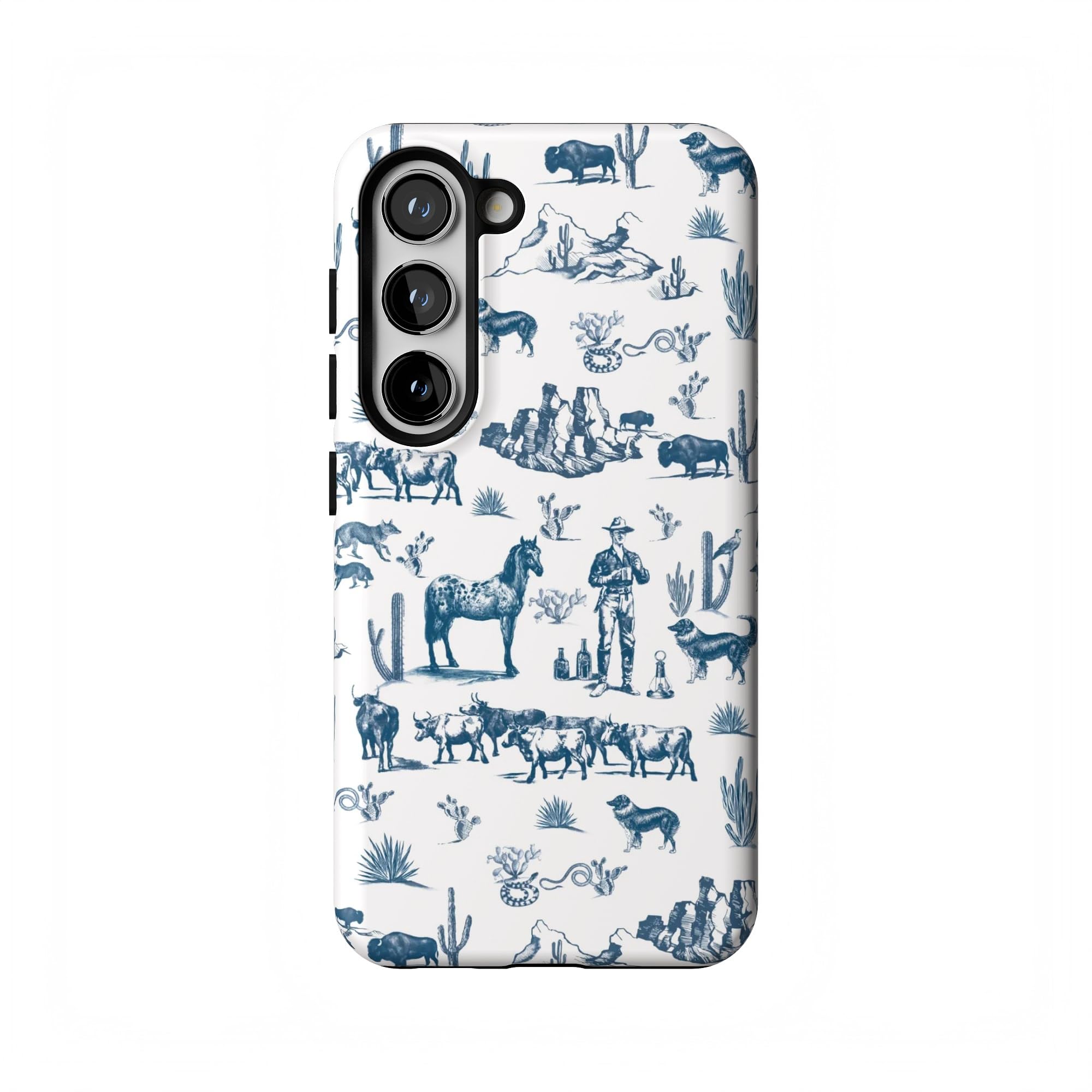 Casely Galaxy S23 Plus Case | Wild West Adventure | Desert | Essential Slim Dual-Layer Protective Design