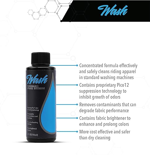 Miniatura 6 de Molecule Lavado, cuidado de la ropa de rendimiento, trajes de carrera, limpia, ilumina y refresca 1 galón (paquete de 2)