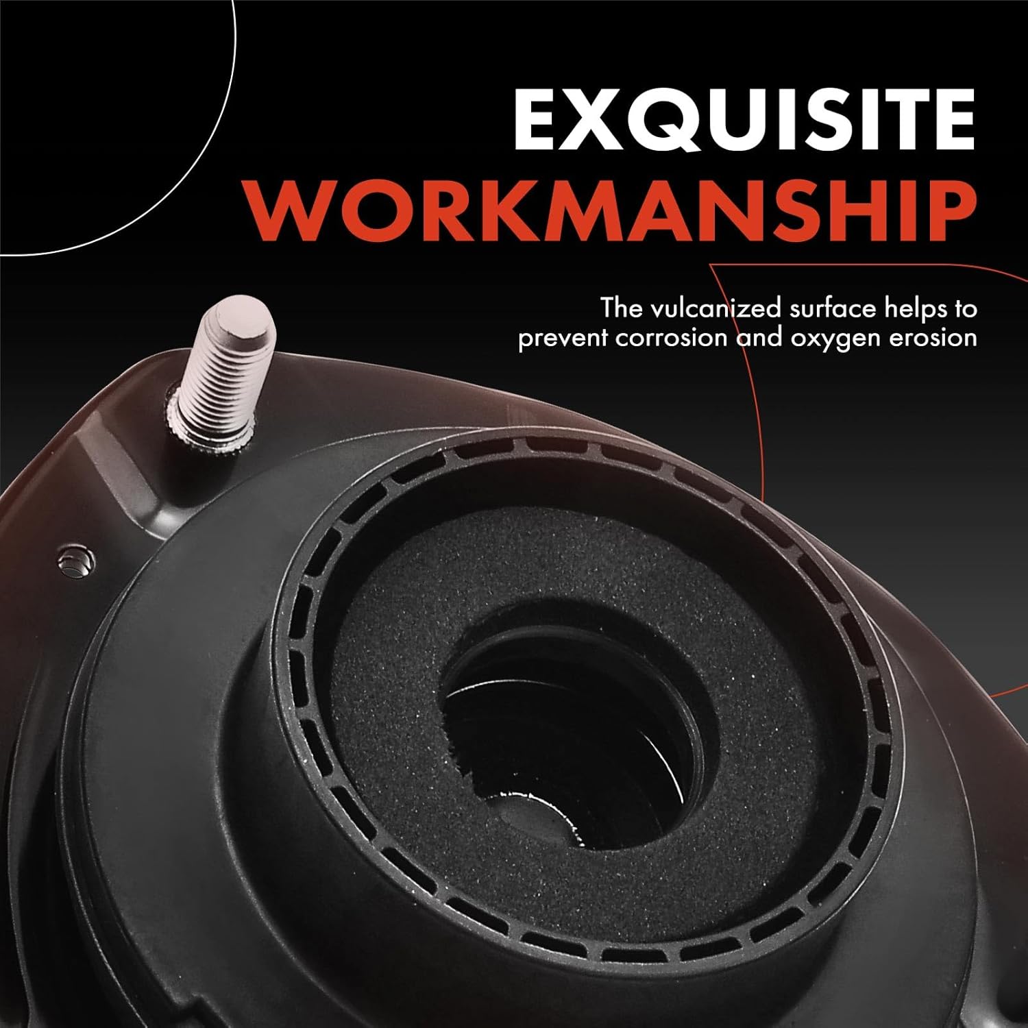 A-Premium Front Suspension Strut Mount Compatible with Hyundai Santa Fe 2010-2012 Kia Sorento 2011-2013 2.4L 3.5L